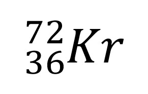 1112. Ядро криптона содержит